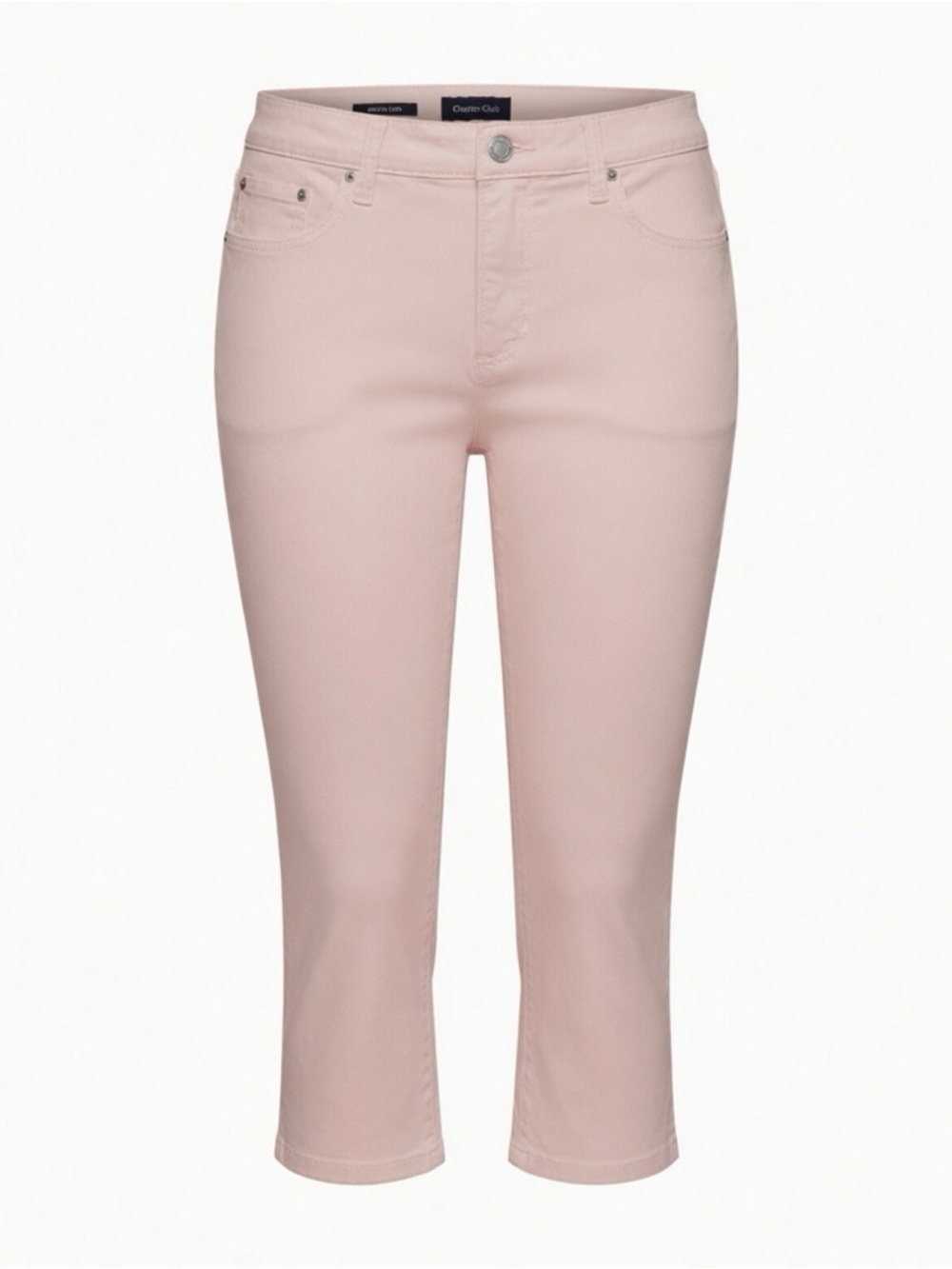 NWOT Charter Club Bristol Capri pants in soft blush pink